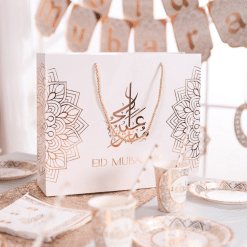 Sacs cadeaux sac cadeau Aid Eid moubarak - image lifestyle - rose gold par mubarak decoration