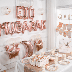 Décoration eid mubarak - Rose GOLD- idée décoration style Rose Gold EID MUBARAK